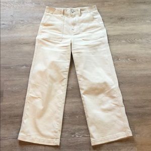 Off-White Cropped wide leg pant